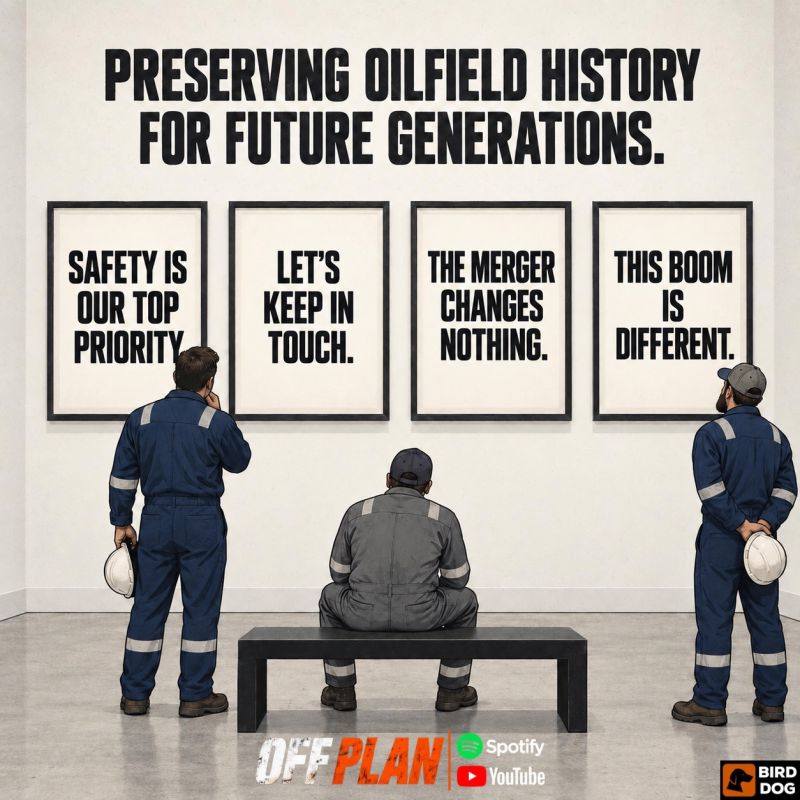 Bird Dog’s satirical exhibition of oil and gas promises